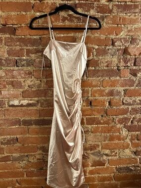 Hera Collection Satin Cream sSlip Dress